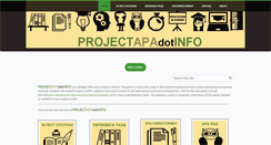 Desktop Screenshot of projectapa.info